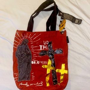 Loop NYC Andy Warhol canvas tote bag. Originally $50